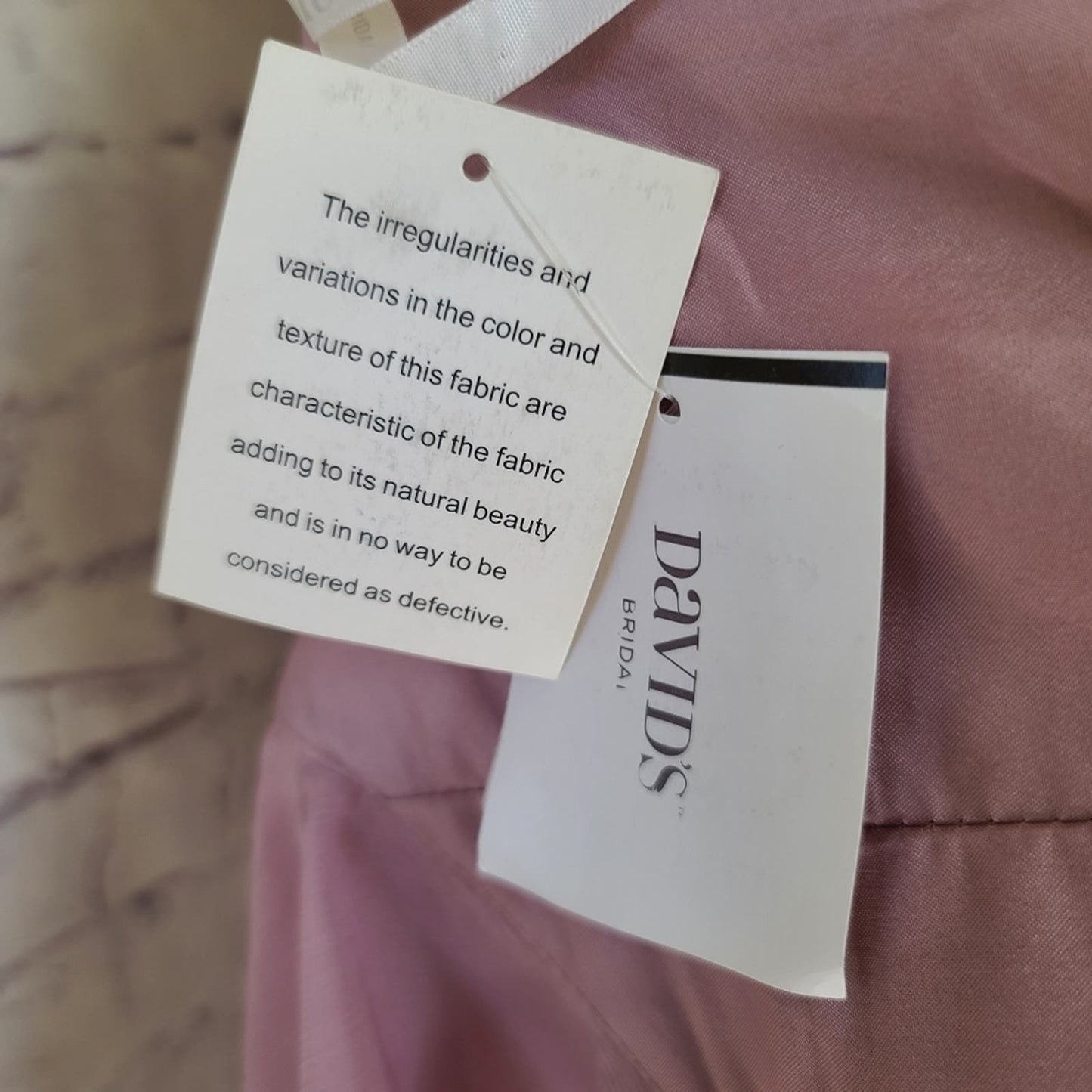 NWT David's Bridal Cold Shoulder Flutter Sleeve Chiffon Long Bridesmaid Dress 6