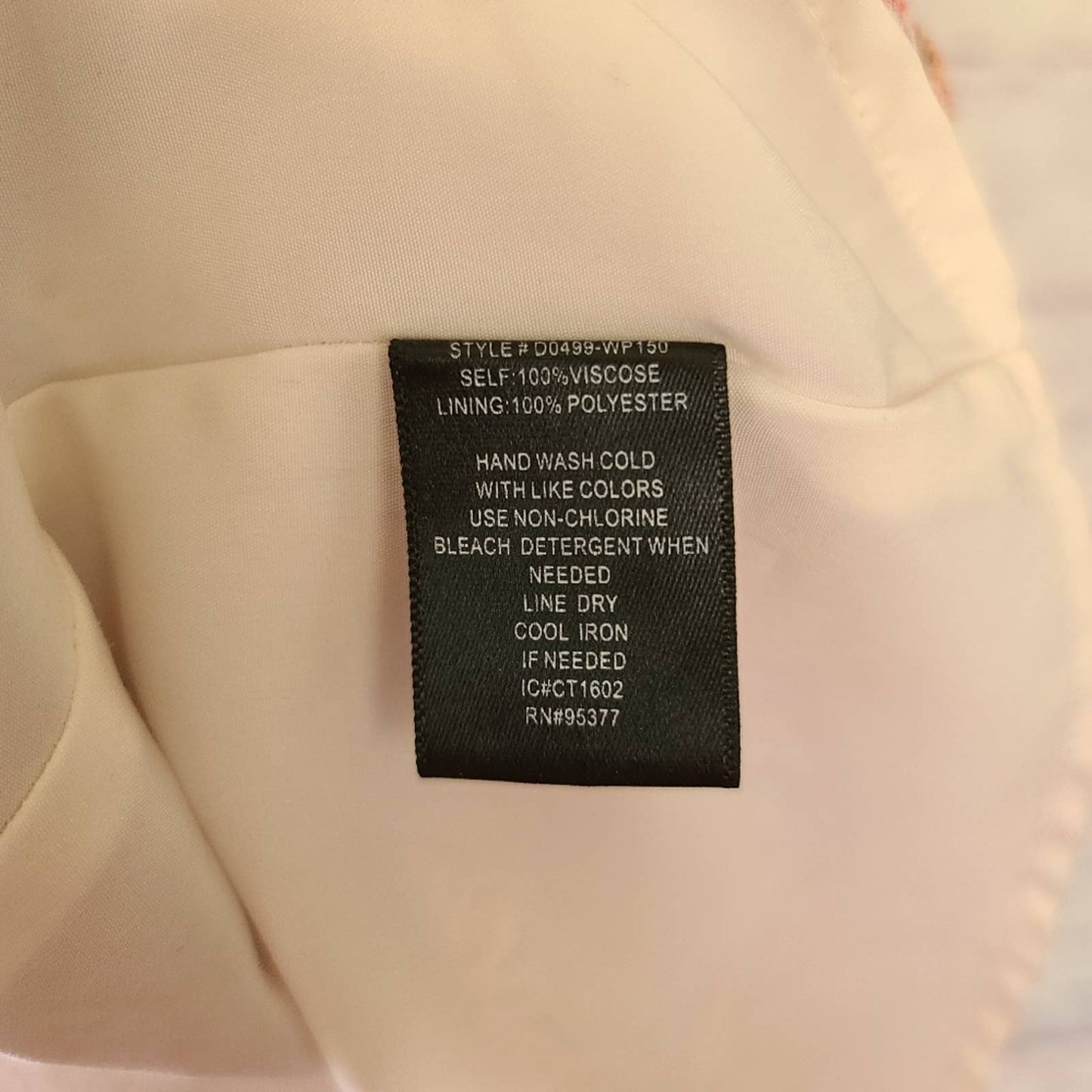 Sanctuary Floral Mosaic Print Long Bell Sleeve Lace-Up V-Neck Dress Medium