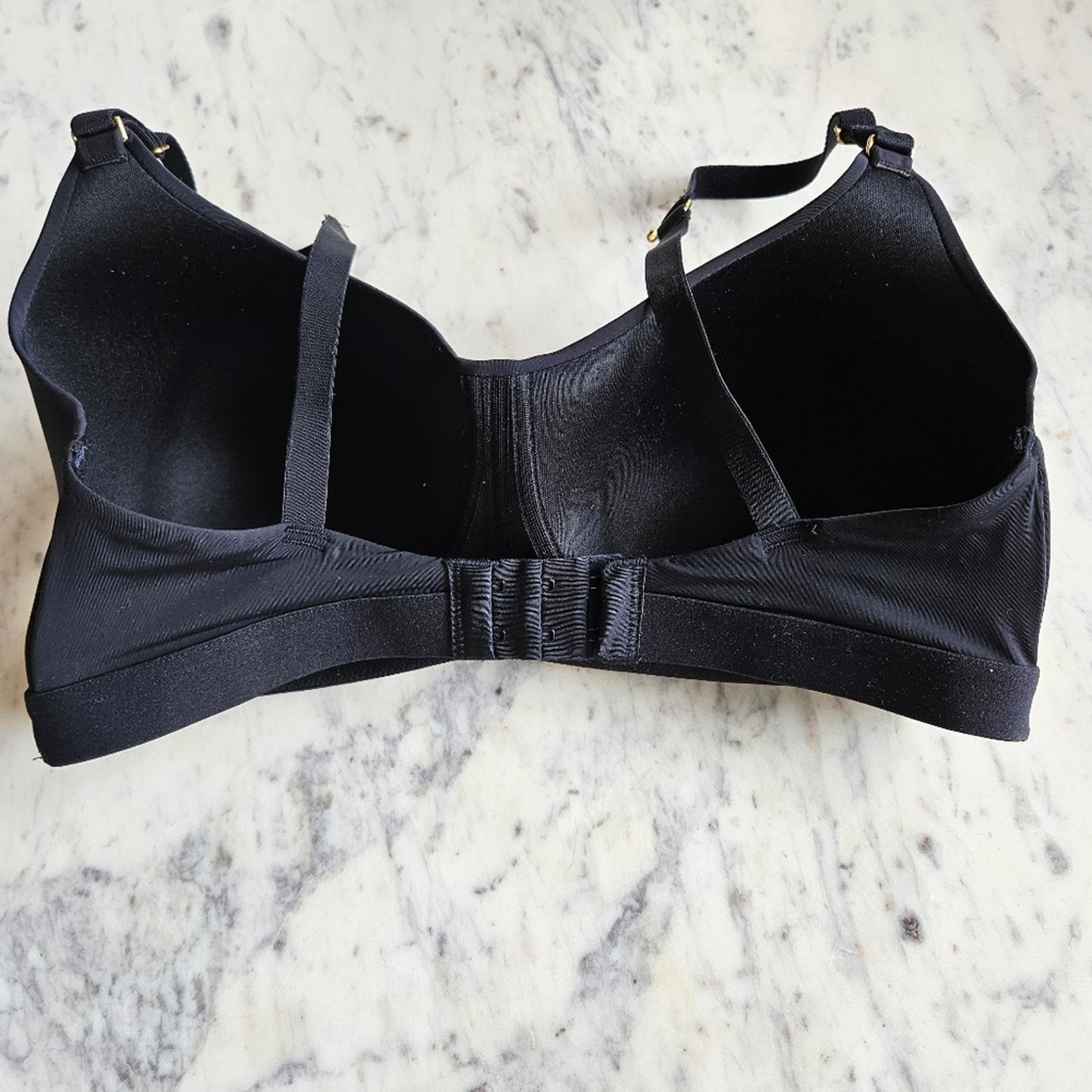 NWOT Lively No Wire Balconette Bra Jet Black