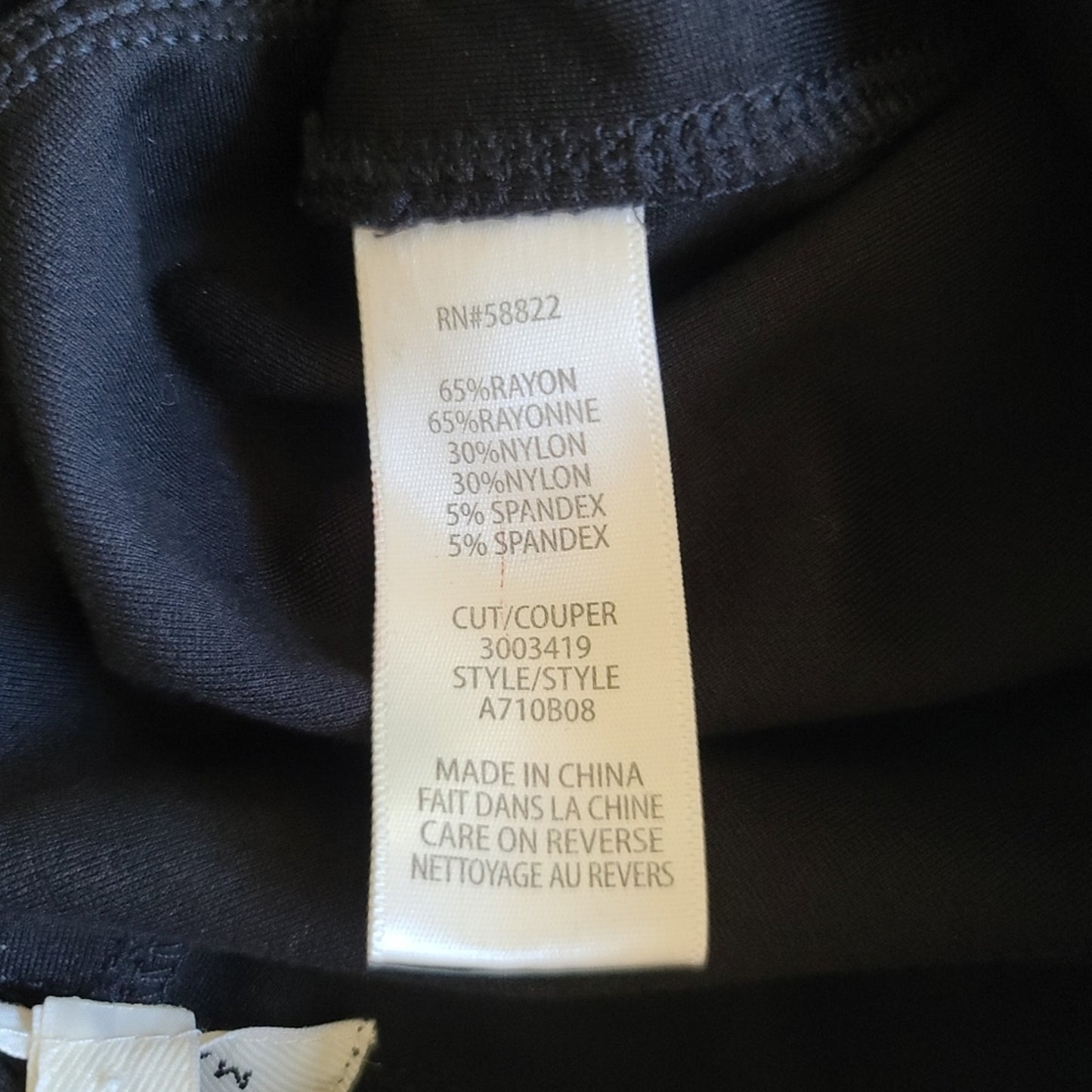 NWT Max Studio Black Casual Pocket Leggings XS
